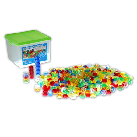 Learning Advantage Translucent Stackable Counters 9246